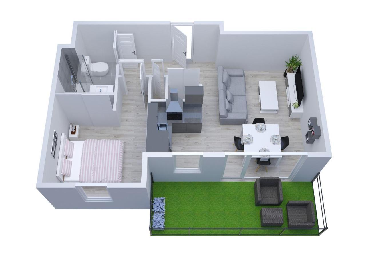 Viva Leman- Hypercentre - Vue Panoramique- Parking - Wifi Apartment Thonon-les-Bains Exterior photo
